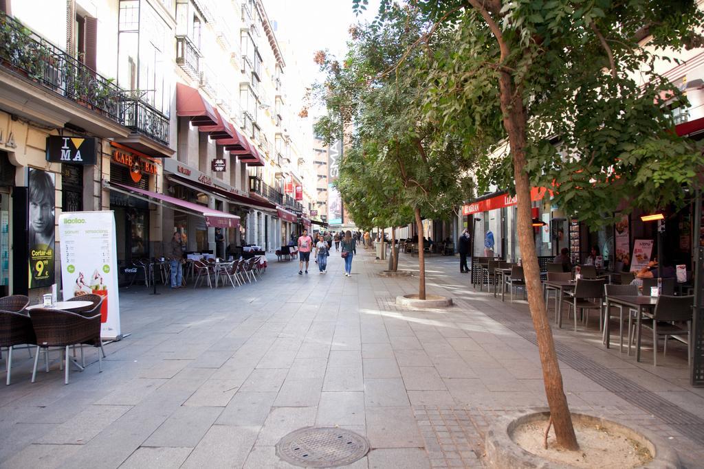 Sol Gran Via Leilighet Madrid Eksteriør bilde